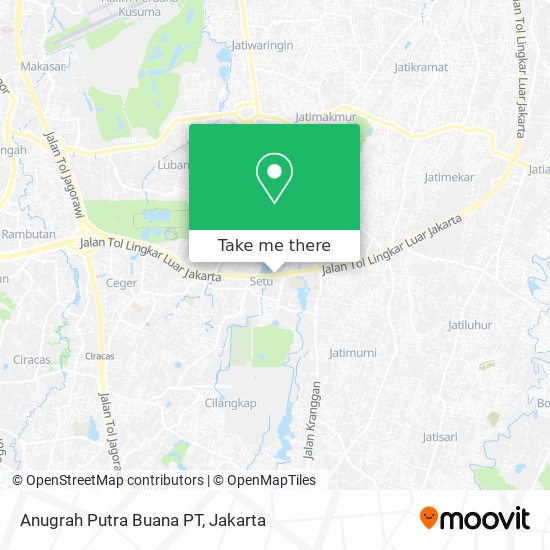 Anugrah Putra Buana PT map