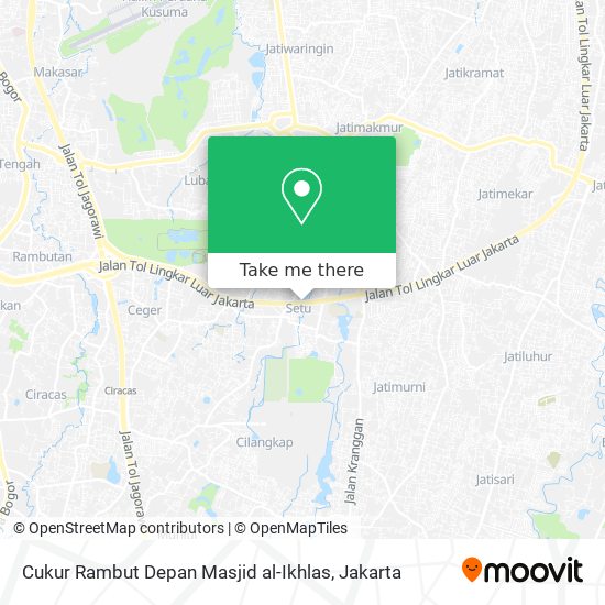 Cukur Rambut Depan Masjid al-Ikhlas map