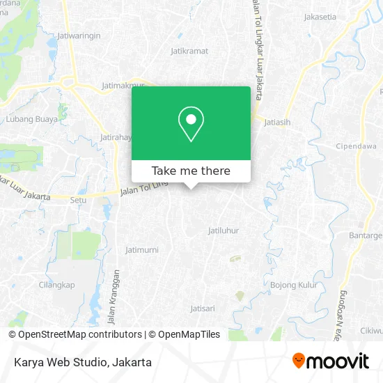 Karya Web Studio map