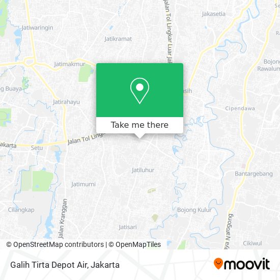 Galih Tirta Depot Air map