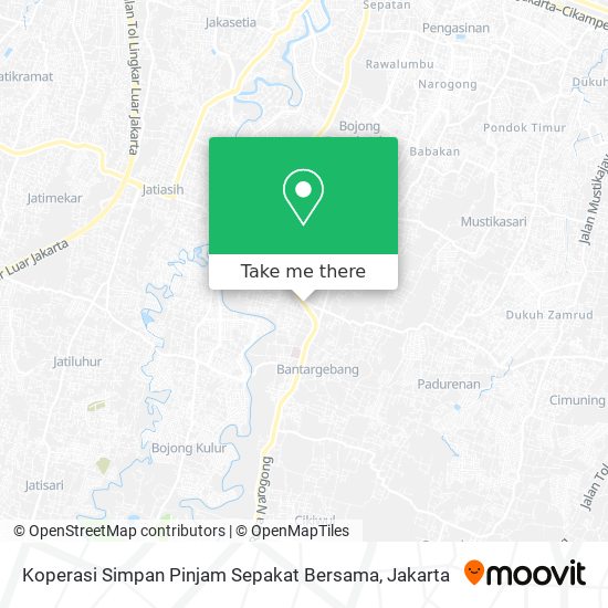 Koperasi Simpan Pinjam Sepakat Bersama map