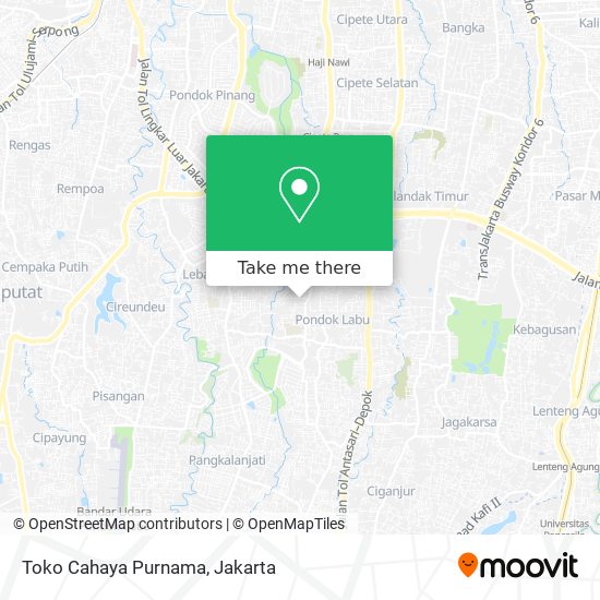 Toko Cahaya Purnama map