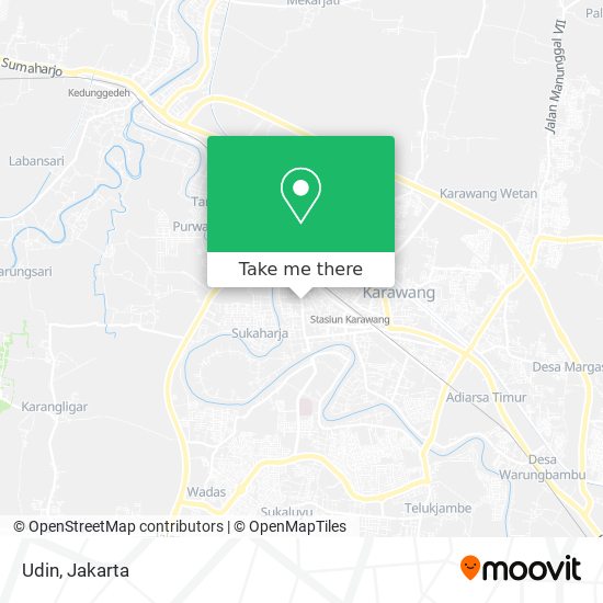 Udin map