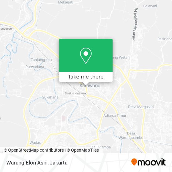 Warung Elon Asni map