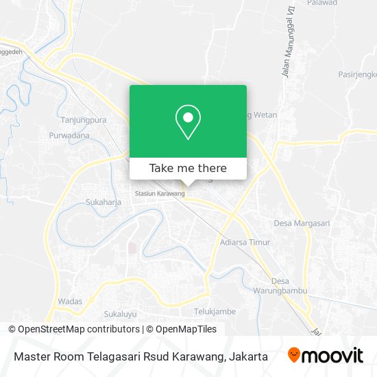 Master Room Telagasari Rsud Karawang map