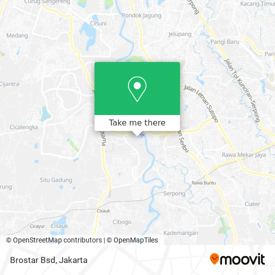 Brostar Bsd map
