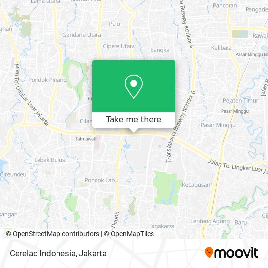 Cerelac Indonesia map