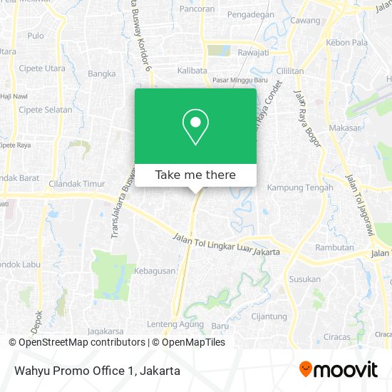 Wahyu Promo Office 1 map