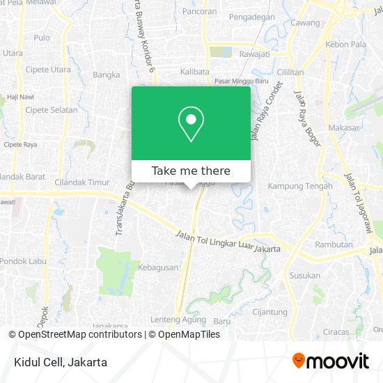 Kidul Cell map