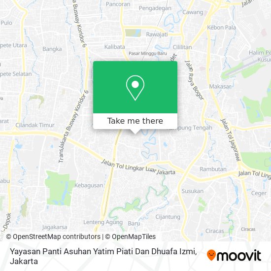 Yayasan Panti Asuhan Yatim Piati Dan Dhuafa Izmi map