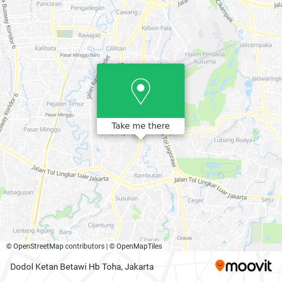 Dodol Ketan Betawi Hb Toha map