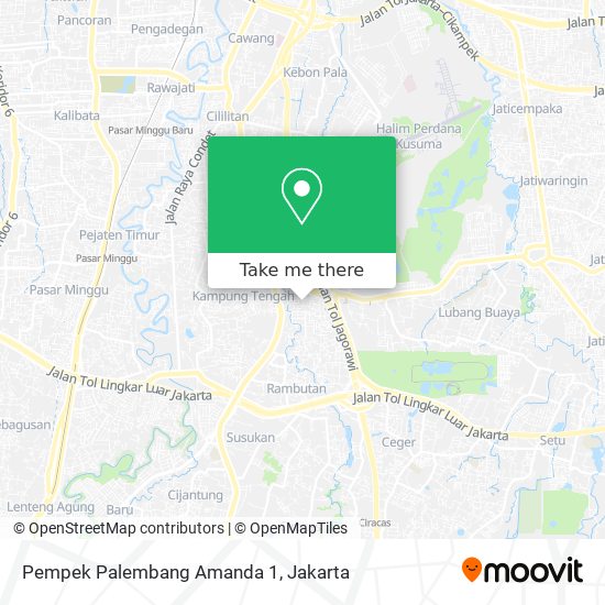 Pempek Palembang Amanda 1 map