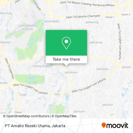 PT Amako Rezeki Utama map
