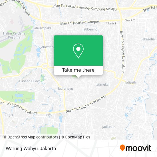 Warung Wahyu map