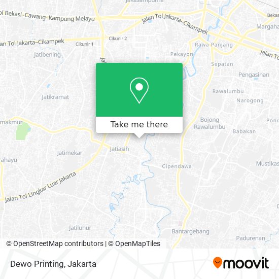 Dewo Printing map