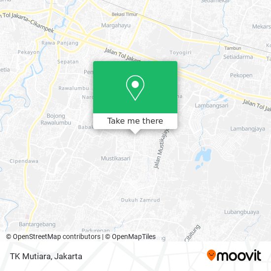 TK Mutiara map