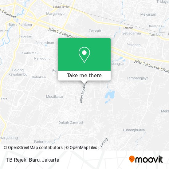 TB Rejeki Baru map