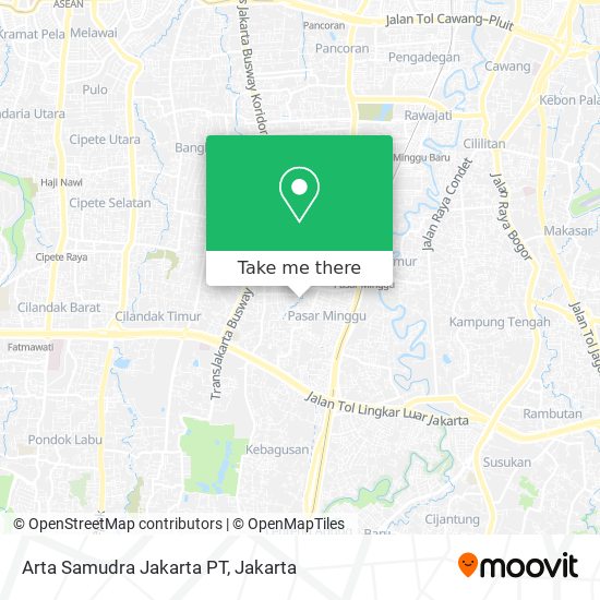Arta Samudra Jakarta PT map