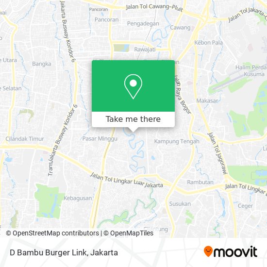 D Bambu Burger Link map