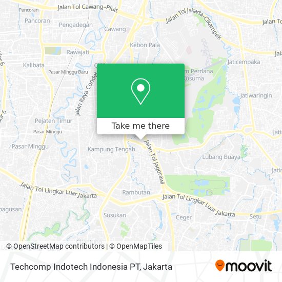 Techcomp Indotech Indonesia PT map