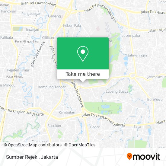 Sumber Rejeki map