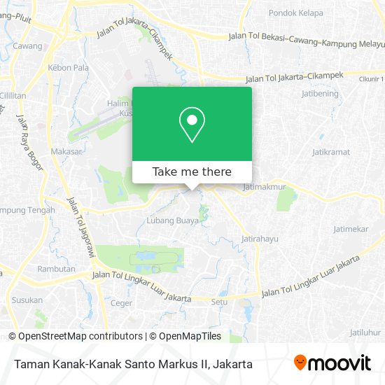 Taman Kanak-Kanak Santo Markus II map