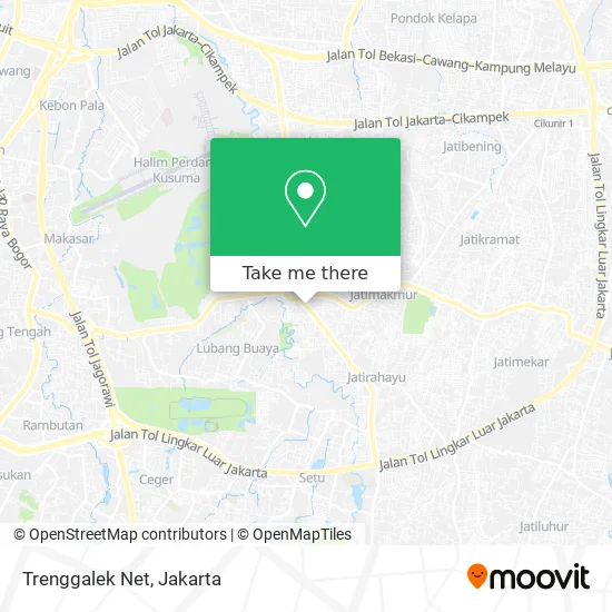 Trenggalek Net map
