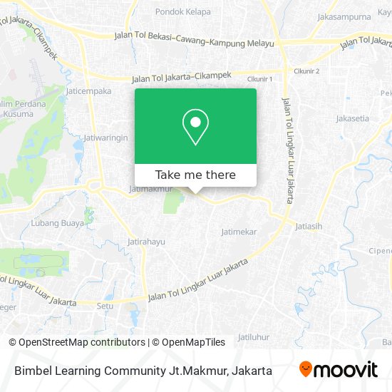 Bimbel Learning Community Jt.Makmur map
