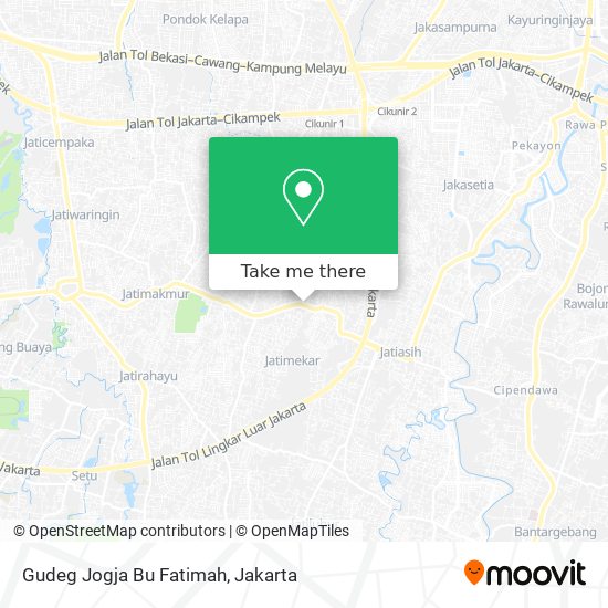 Gudeg Jogja Bu Fatimah map