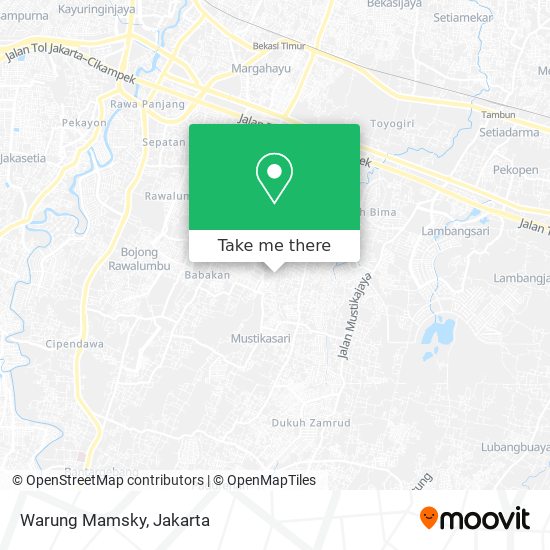 Warung Mamsky map
