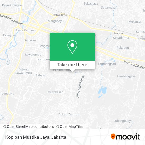 Kopipah Mustika Jaya map