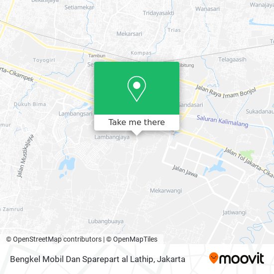 Bengkel Mobil Dan Sparepart al Lathip map