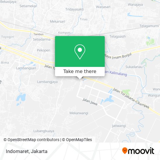 Indomaret map