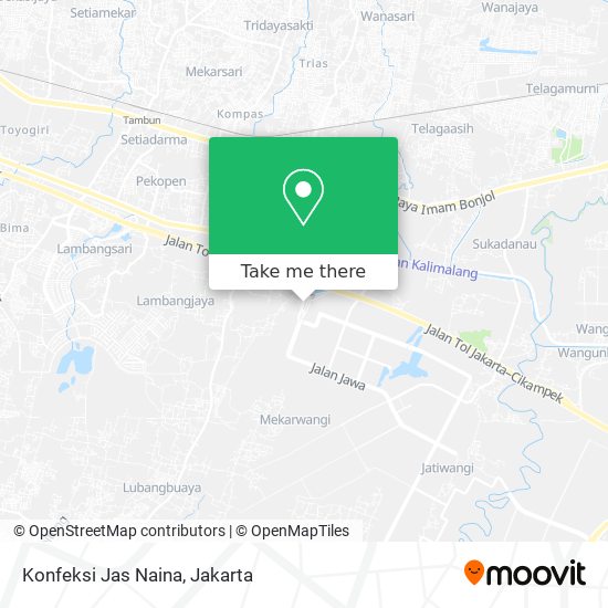 Konfeksi Jas Naina map