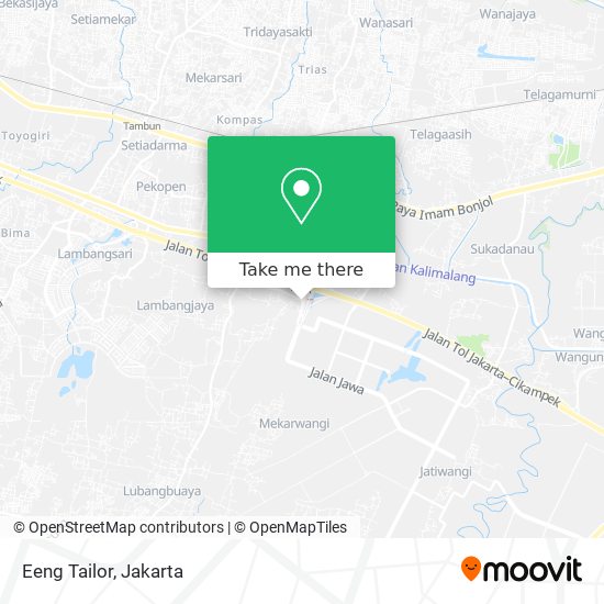 Eeng Tailor map