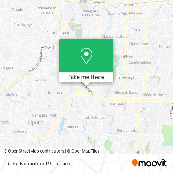 Roda Nusantara PT map