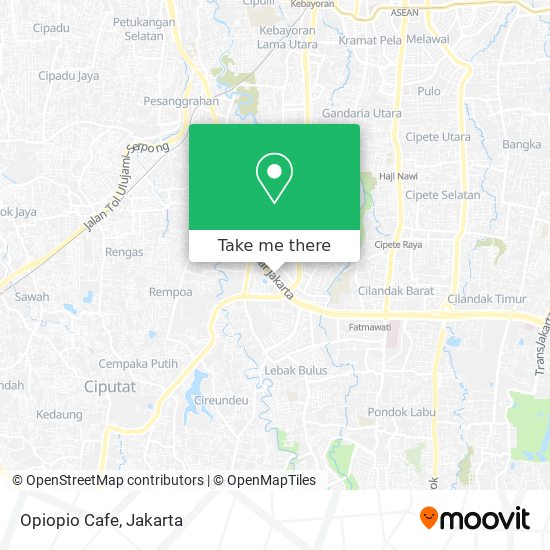 Opiopio Cafe map