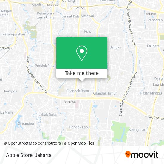 Apple Store map