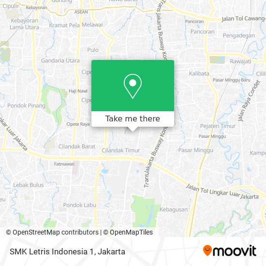 SMK Letris Indonesia 1 map