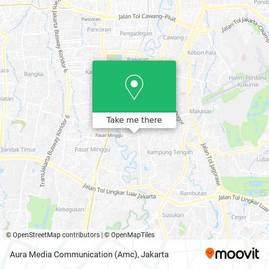 Aura Media Communication (Amc) map