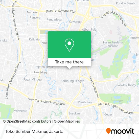 Toko Sumber Makmur map