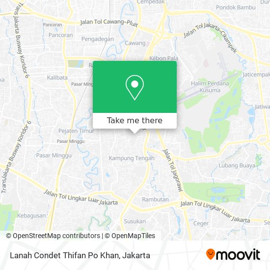 Lanah Condet Thifan Po Khan map