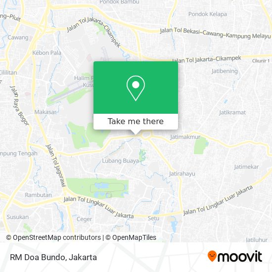 RM Doa Bundo map