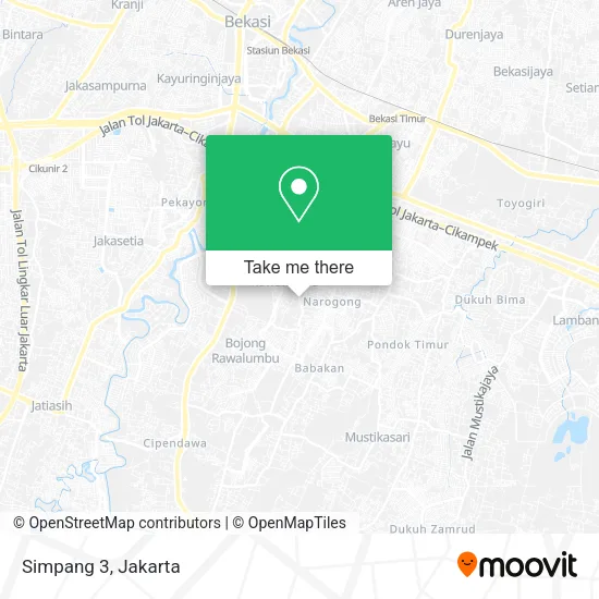 Simpang 3 map