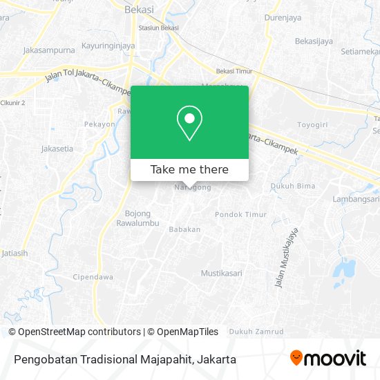 Pengobatan Tradisional Majapahit map