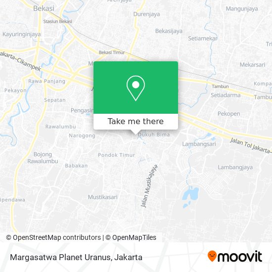 Margasatwa Planet Uranus map