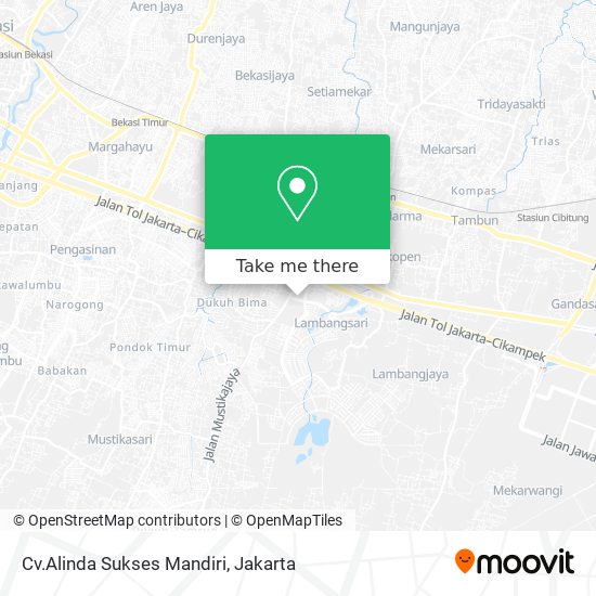 Cv.Alinda Sukses Mandiri map