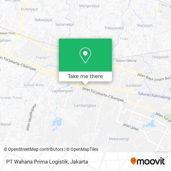 PT Wahana Prima Logistik map