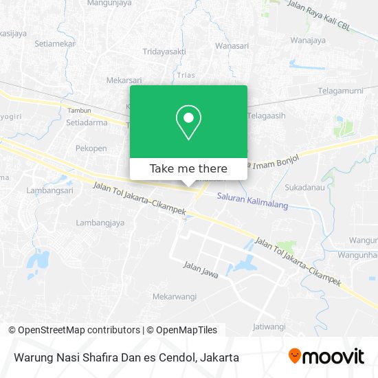 Warung Nasi Shafira Dan es Cendol map