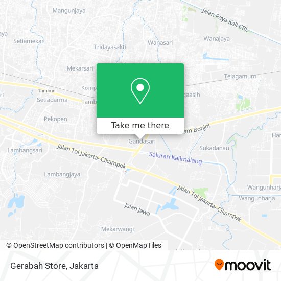 Gerabah Store map